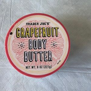 New never opened Trader Joe’s grapefruit body butter